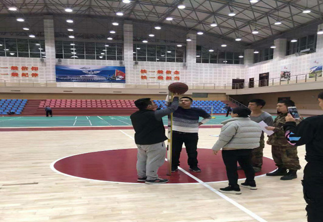 篮球运动木地板--现场检测